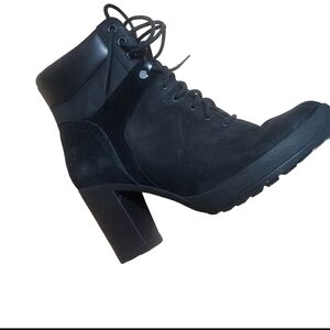 Timberland Women's Black Lace Up Boots